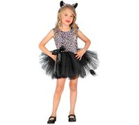 Kids Childs Toddler Jungle Animal Tutu Fancy Dress Party Carnival Costume 3-4