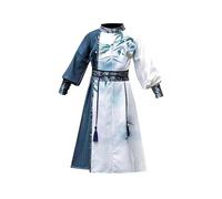 Kids Chinese Traditional Knight-Errant Style Improved Hanfu Stage Costume Boy Fashion Handsome Tang Suit 110-160 (Type C,120)