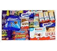 Kids Chocolate Gift Hamper With Freddo, MilkyWay, Kinder Delicious Tasty And Twisty Treat Gift Hamper For Birthday,Christmas Sold By Kidzbuzz