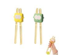 Kids Chopsticks, Chopsticks for Beginners, Heat Resistant, Personalised for Ramen & Asian Dishes Learning Asian Dining Skills(2PCS)