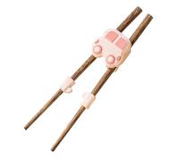 Kids Chopsticks Trainer Set, Cute Car Finger Helper Design, for Beginner Eating Practice Daily, Reusable Training Aid Tool, Little Hands Grip Learning Sticks, Home School Lunch Family Dining Use