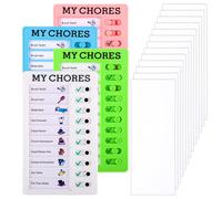 Kids Chore List, My Chores List for Kids Chore Chart 4pcs 12pcs