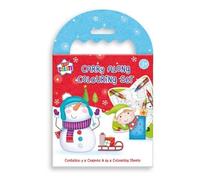 Kids Christmas Carry Along Colouring Set