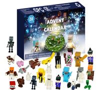 Kids Christmas Minecraft Figures 24 Days Countdown Advent Calendar Toys Surprise Xmas Gifts