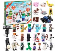 Kids Christmas Minecraft Figures 24 Days Countdown Advent Calendar Toys Surprise Xmas Gifts