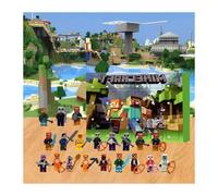 Kids Christmas Minecraft Figures 24 Days Countdown Advent Calendar Toys Surprise Xmas Gifts