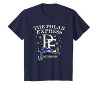 Kids Christmas Polar Express All Aboard T-Shirt