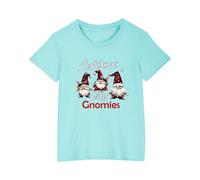 Kids Christmas Shirt Boys Girls Ugly Xmas Santa Graphic Tees Toddler Long Sleeve Tshirt Tops Boys Girls Christmas Cute Printed Casual Short Sleeve Cotton Top 1 Blue 4 Years