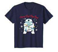 Kids Christmas Star Wars C3PO R2D2 Merry Beep Beep T-Shirt