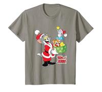 Kids Christmas Tom and Jerry Gifts T-Shirt