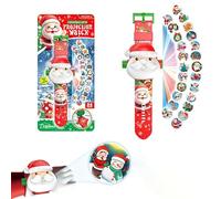 Kids Christmas Wrist Watch - 24 Realistic Slide Projection, Sleep Story Light, Stocking Eve Box Fillers