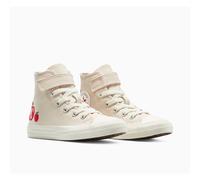 Converse Chuck Taylor All Star Checkered Accents Easy-On High-Top Shoe Canvas For Kids In Brown, Size 10.5 Brown 10.5