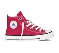 Kids Chuck Taylor All Star Core Canvas High Top Trainers Red