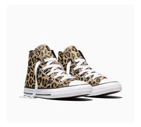 Kids Chuck Taylor All Star Hi Leopard Trainers Leopard Print