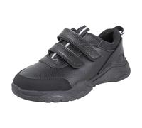 Kids Clarks Synthetic Reflective Sporty Style School Shoes "Feather Shine"