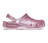 Crocs Clogs (Shoes) Classic Chunky Glitter Clog T in Pink 10 kid