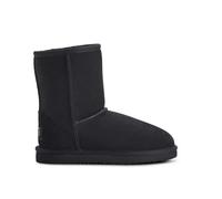 Kids Classic Sheepskin Boots - Soft Genuine Wool Lining for Warmth and Comfort - Durable Non-Slip Sole for Outdoor Play (Black, Kids 11, UK Footwear Size System, Little Kid, Numeric, Medium, 11)