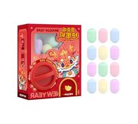 Kids Claw Machine Toy - Creative Gumball Dispenser Game, Mini Arcade Grabber Machine | New Year Egg Catcher with Music Lights for Children Aged 4 to 6 Years, Funny Gift Game for M