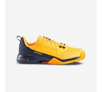 Kids' Clay Tennis Shoes Fast Clay Junior Lace-up - Yellow