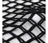 Kids Climbing Cargo Net Double Layer Playground Safety Net for Treehouse & Monkey Bars 9.8FT x 9.8FT (3M x 3M) Durable Black Backyard Climbing Net