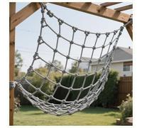 Kids Climbing Net 200x400cm - Outdoor Play Cargo Net for Swing Sets Obstacle Course Equipment Rope Ladder for Children’s Fun and Adventure Activities