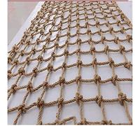 Kids Climbing Net Balcony Safety Net Fall Protection Truck Tie-Down Active Play Net Playground Safety Net Jute Rope Net 12mm Thick & Secure
