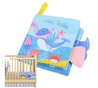 Kids Cloth Books | Touch and Feel Book for Early Development | Activity Early Education Toys, Development Soft Toys, Educational Crinkle Kids Sensory & Girls Aged 0-3