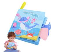 Kids Cloth Books | Touch and Feel Book | Soft Toys with Crinkle Sensory Experience, Educational 3D Cognitive Fun Toy for Kids Aged 0-3