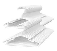 Kids Clothes Hangers Baby Clothes Hangers White Plastic Toddler Clothes Hangers 60 Pack