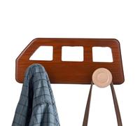 Kids Coat Rack - Wooden Car-Shaped Heavy Duty Hanger - Entryway Coat Hangers,for Room Nursery Bathroom Children Door Backpack Clothes Bath Bedroom Entryway Home