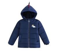 Kids' Coats Winter Hooded Jacket Padded Parka Jacket Unisex Warm Waterproof Jackets Snow Coat Windproof Puffer Coats Hoody Youths Showerproof School Outwear Snowboarding Age 2-5 Years