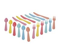 Kids Colorful Good Quality Plastic Cutlery Reusable Partying Supplies