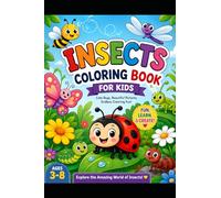 Kids Coloring books: insects coloring