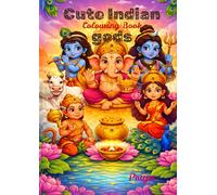 Kids colouring book: indian gods colour pages