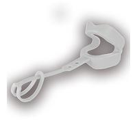 Kids Comfort Pro Dual Sport Mouthguard with or without Straps, White