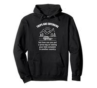 Kids Complaining in Another Country - Funny Travel Quote Pullover Hoodie