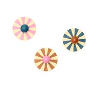 Kid's Concept Circus hook 3 pieces Multi, Ø10x4.4 cm