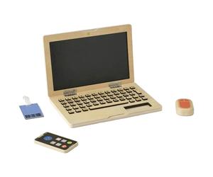 Kids Concept - Computer Set Wood - Nature