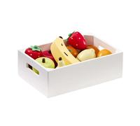 Kids Concept Holzkiste mit Obst für Kinderküchen