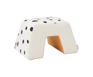 Kid's Concept Pippi stool White-orange