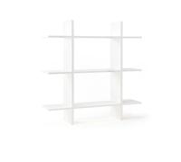 Kid's Concept Star wall shelf 3 shelves White