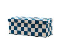 Kid's Concept Storage ottoman cube Teal, 80x30x30 cm