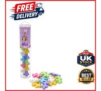 Kids Construction Toy 15 Piece Building Blocks Set for Preschool Learning Pastel