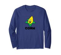 Kids Corn Shirt for Boys Or Girls | Cute Corn Gift Long Sleeve T-Shirt