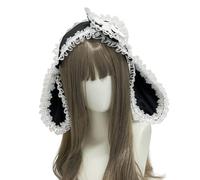 Kids Cosplay Rabbits Hairband For Party Halloween Headwear For Music Festivals Photo Booth Props Girls Photo Props Lace Hairband Girls