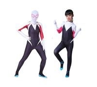 Kids Cosplay Spider-Man Into the Spider-Verse Gwen Stacy Costume Jumpsuit Outfit