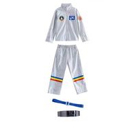 Kids Costume Future Tech Astronaut Outfit for Space Dress Up Play Pretend Party and Performance Childrens Fancy Dress Up Costume for Boys and Girls Themed Events Silver