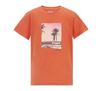 Kid's cotton T-shirt Regatta Bosley Orange 3/4 ans