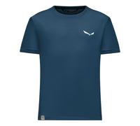 Kid's cotton T-shirt Salewa Puez Dry'Ton Bleu 3/4 ans