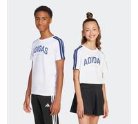 Adidas Unisex Kids T-Shirt Codes Collegiate Graphic Cotton Short Sleeve White 7-8 Years